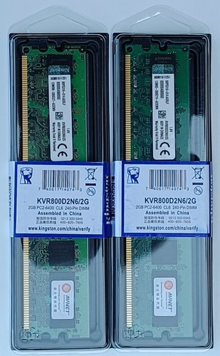 Memorie ram kingston 2x - 4, (2x