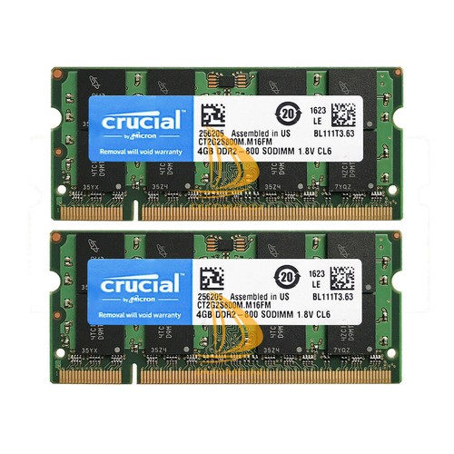 Crucial 2 gb - 4g, 2rx8
