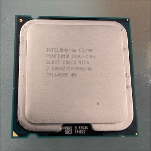 Intel pentium dual core - intel, e5200