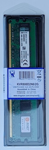 Memoria ram kingston ddr2 - 2, gb