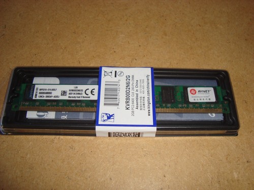 Kingston kvr800d2n6 2gb - kingston, kvr800d2n6/2g-