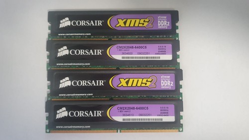 Corsair xms2 4x2gb - corsair, ddr2