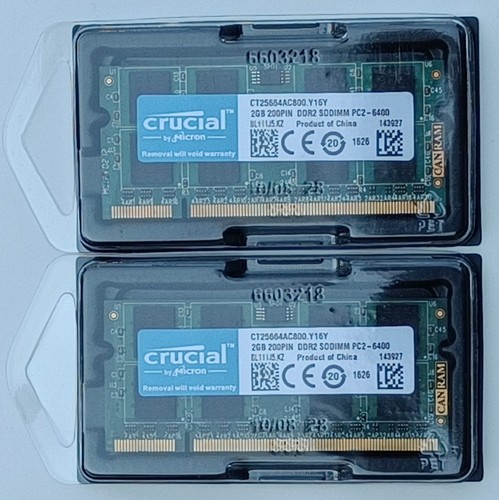 Memorie ram crucial gb - x, 2