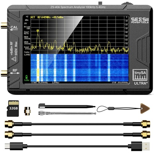 Tinysa ultra 100khz 4ghz - tinysa, 100khz-5.4ghz