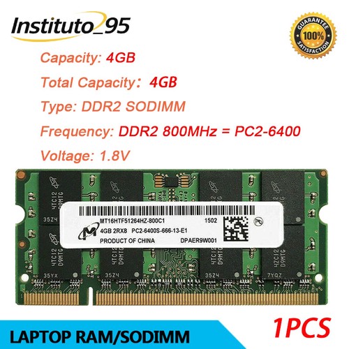 1pc 4gb micron dimm ddr2 - 1pc,